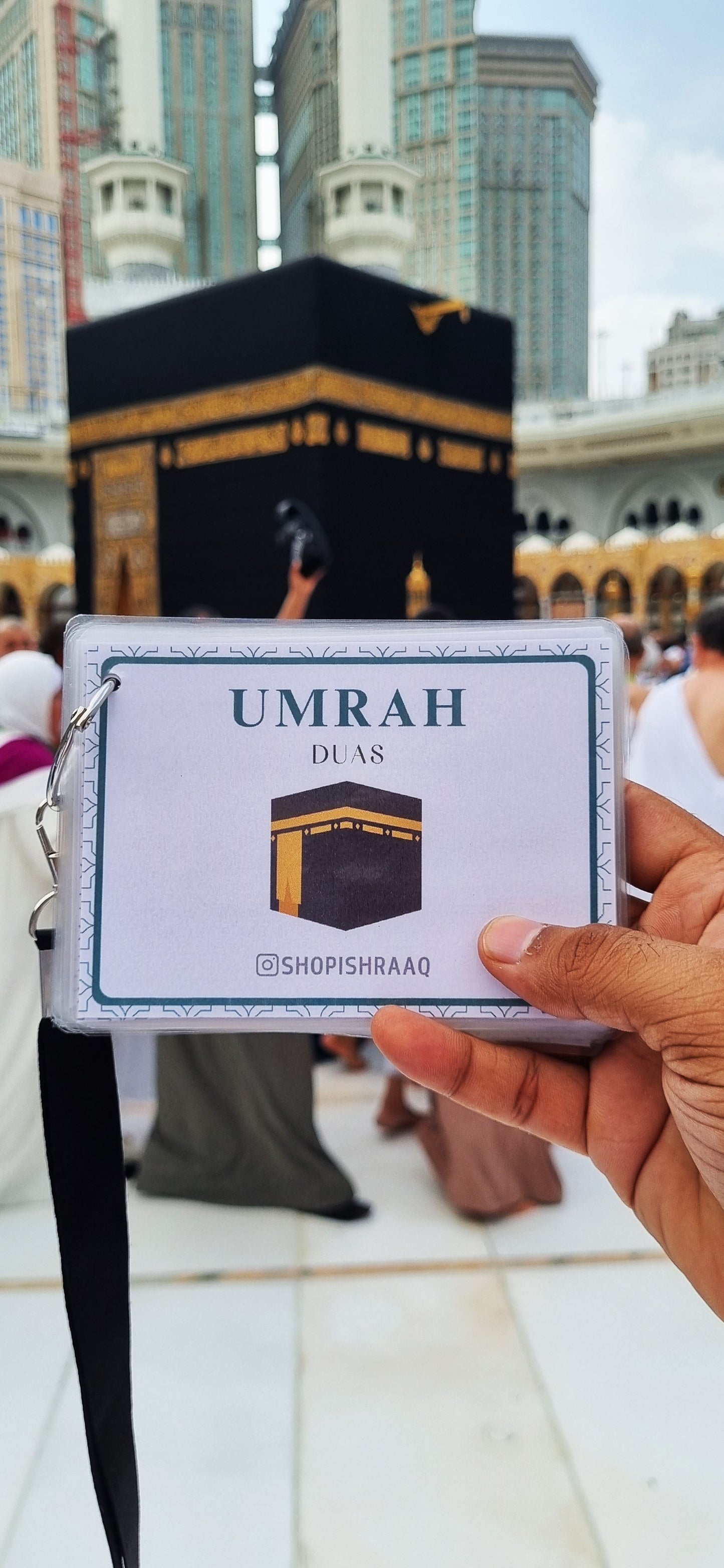 Umrah Dua Cards – Laminated & Travel-Friendly